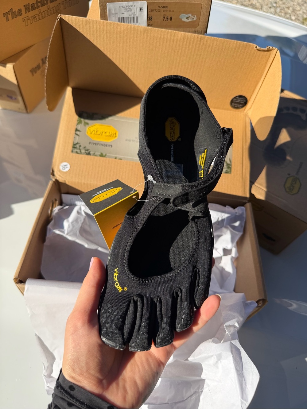 Vibram v soul oxford Black FiveFingers